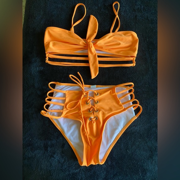 Cute Strappy Bikini - Picture 1 of 2